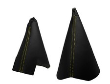 Gelb Faden Schaltsack und Handbremsmanschett Für KIA RIO I (2000-2005)