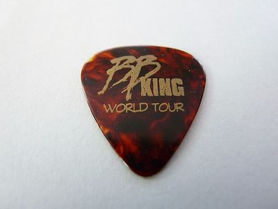 BB King King Of The Blues Music Tortois Signature World Tour Guitar Pick Lucille