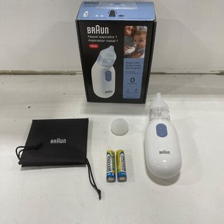 Braun Electric Nasal Aspirator White
