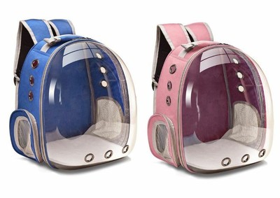 large window pet carrier backpack