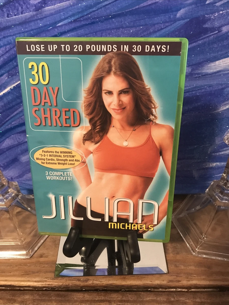Jillian Michaels 30 Day Shred DVD By Jillian Michaels Rare