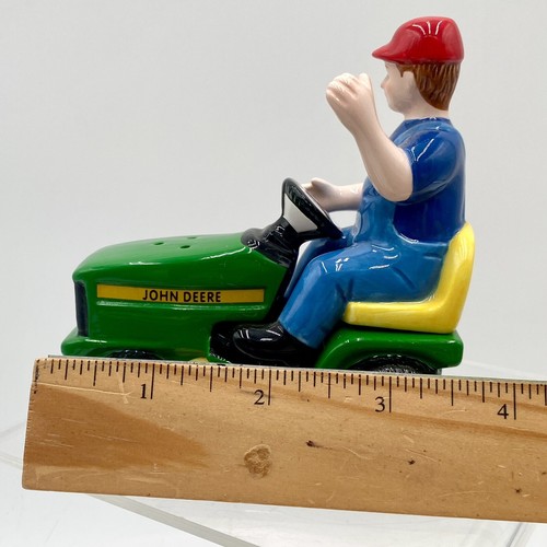 Enesco 1999 John Deere Rasenmäher Salz & Pfefferstreuer unbenutzt kostenloser Versand - Bild 8 von 9
