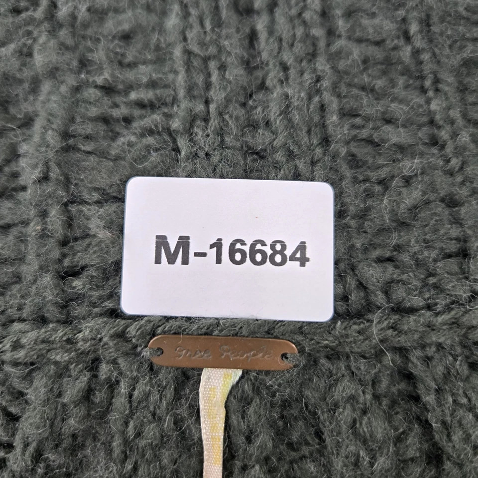 Suéter Free People Mujer M Verde Acrílico Lana Costera Abuela Foto 2 de 4