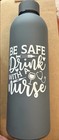 Nurse 17oz Stainless Steel Water Bottle  Gray — photo 2