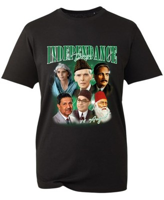 Founders of Pakistan Tshirt, Pakistan Independence Day Tshirt, Quaid e Azam Tee