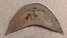 1941 Ford Lower Hood Latch Plate W Support Brace Original Coupe Sedan Wagon 1941 Ford Lower Hood Latch Plate W Support Brace Original Coupe Sedan Wagon
