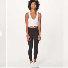 Lululemon align pant 25" Nulu 4 black established 06 RARE