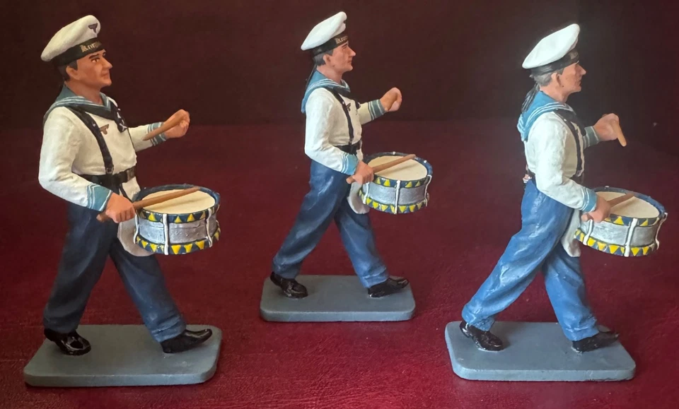 King and Country-LAH159-Juego de 3 bateristas Kriegsmarine. Juego Berlín 38 Foto 3 de 4