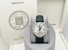 Jaeger LeCoultre Master Control Grande Taille Date 140.840.892 Steel Box Papers