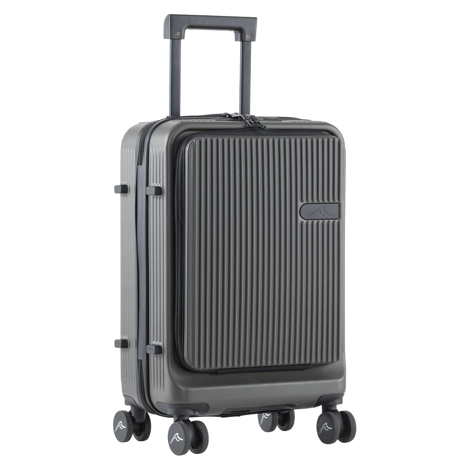 Dellonda 20"" Cabin Size Luggage 2 x Laptop Compartments Dual TSA Lock - DL157 - Image 3