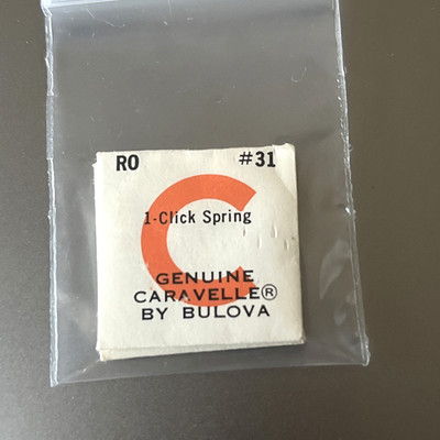 Bulova Caravelle RO Watch Part #31  1 - CLICK SPRING