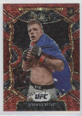 2021 Panini Select UFC Concourse Red Disco Prizm /199 Jimmy Crute Rookie RC 09wc