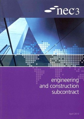 NEC3 Engineering and Construction Subcontract, Paperback by NEC (COR), Brand ...