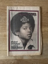 Rolling Stone 1971 With Michael Jackson  Cover Story