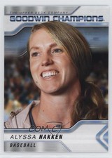 2023 Upper Deck Goodwin Champions Blank Back Alyssa Nakken #61 f6d