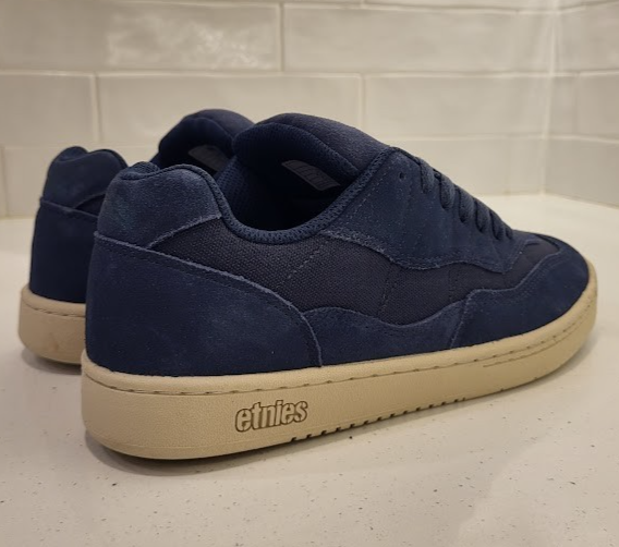 Etnies SNAKE Dark Navy Suede Mens Size 9 Sal 23 90's classic skate