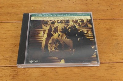 Henry Purcell Complete Anthems And Services 1 CD Hyperion Choral