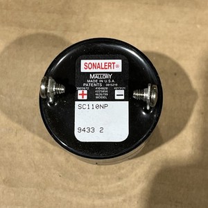🔥MALLORY SC110NP Sonalert Buzzer Alarm Indicator, Used Free Shipping🇺🇸