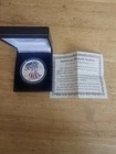 1999 American Eagle Colorized .999 Fine Silver Dollar in Color With Box