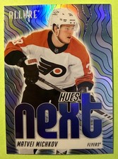 2025-26 Upper Deck Allure - Hues Next? Matvei Michkov #HN-2 Blue Flyers