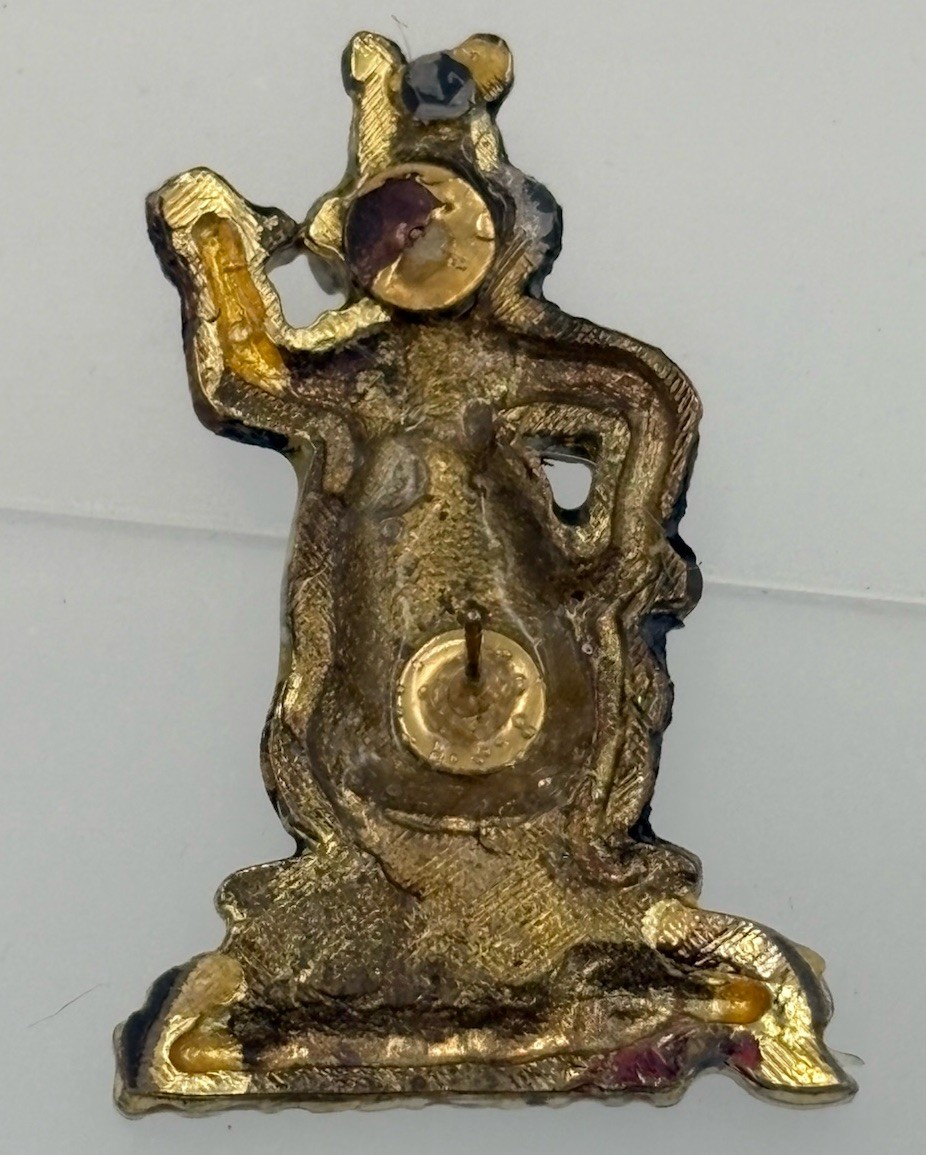 RARE Vintage Hamm's Beer Bear Mascot “Sascha” Collectable Metal Hat Lapel Pin