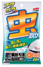 SOFT99 FUKUPIKA BUGS & DROPPINGS WIPES 8pcs BIO-STAUBT&Uuml;CHER