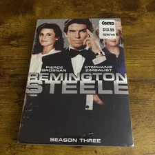 Remington Steele: Season Three (DVD, 1984) Pierce Brosnan NEW SEALED - READ