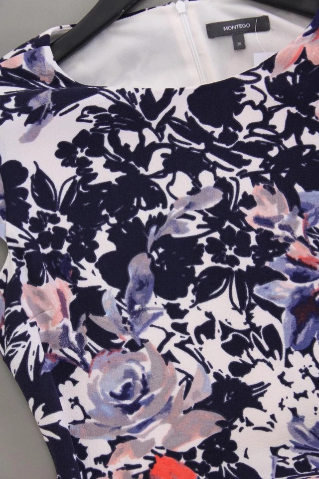 ✨ Montego Etuikleid Regular Kleid für Damen Gr. 38, M Kurzarm mehrfarbig ✨ - Bild 2 von 4