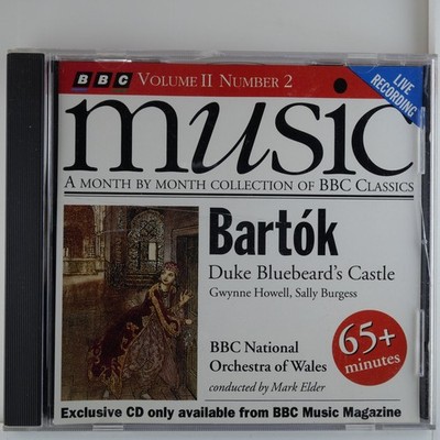 Bartok   Duke Bluebeards Castle CD 1993 Live Opera Classical BBC