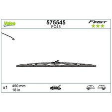 Valeo Scheibenwischer hinten | 24905144