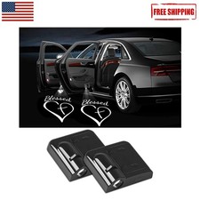 2 Pcs Led Car Door Welcome Lights - Customizable Ghost Shadow Projector 2 Pcs Led Car Door Welcome Lights - Customizable Ghost Shadow Projector