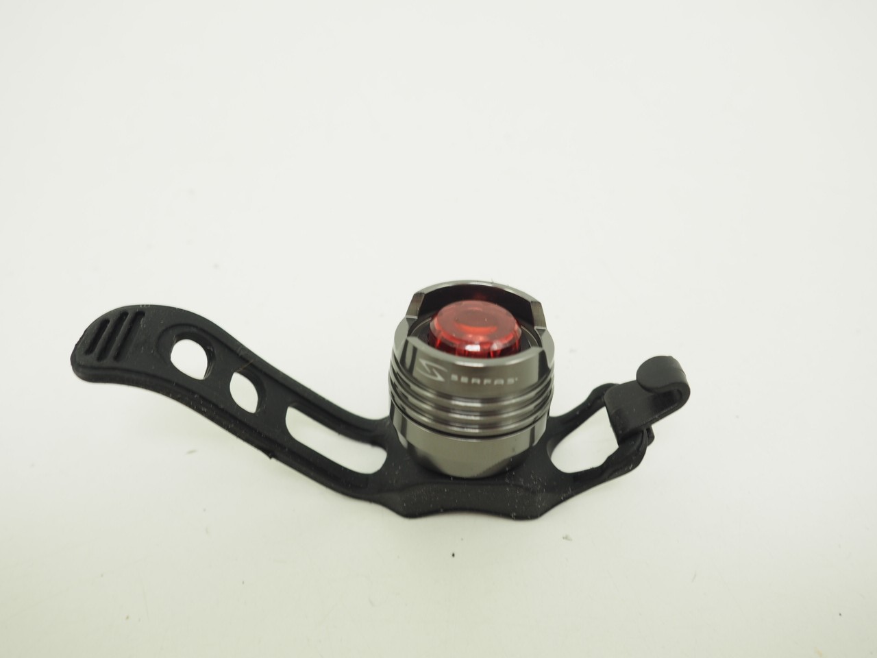 New! Serfas Apollo SL-10 Rear Bike Tail Light Compact Alloy Silver/Grey