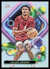 2023-24 Topps Chrome Cosmic #46 Jalen Green Refractors