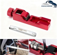 Spark Plug Gap Tool 32 Blades Metric Feeler Gauge Gap Filler Measuring Tools