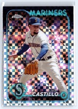 Luis Castillo Base Topps Chrome - X-fractor NM