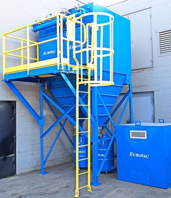 2022 EUROVAC CPA-401-83AP0262 INDUSTRIAL CARTRIDGE DUST COLLECTOR, 6000 CFM