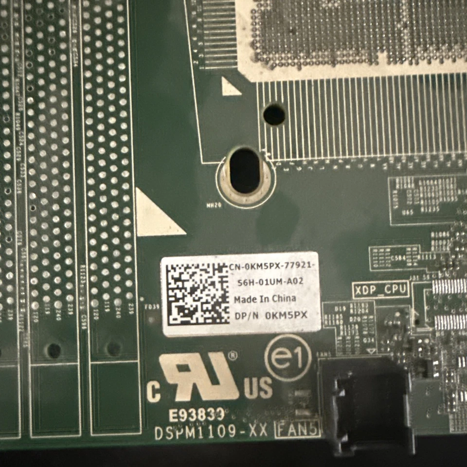 Dell PowerEdge R320 Socket LGA 1356 KM5PX Motherboard 0KM5PX (H4) - Image 2 of 4