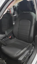22 23 24 25 Jetta Left Front Driver Seat Leatherette Black 5ma