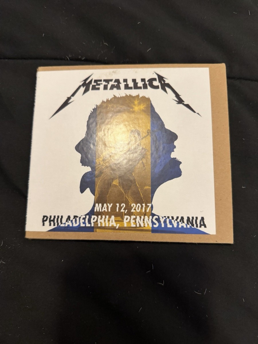 Metallica - Live In Philadelphia - 5/12/17 - Official CD! | eBay