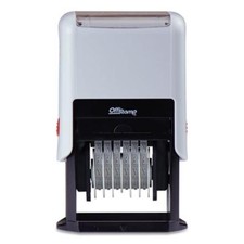 Marking Products, Inc 034525 Numberer, Pre-inked/re-inkable, 6 Bands, 1.88 X