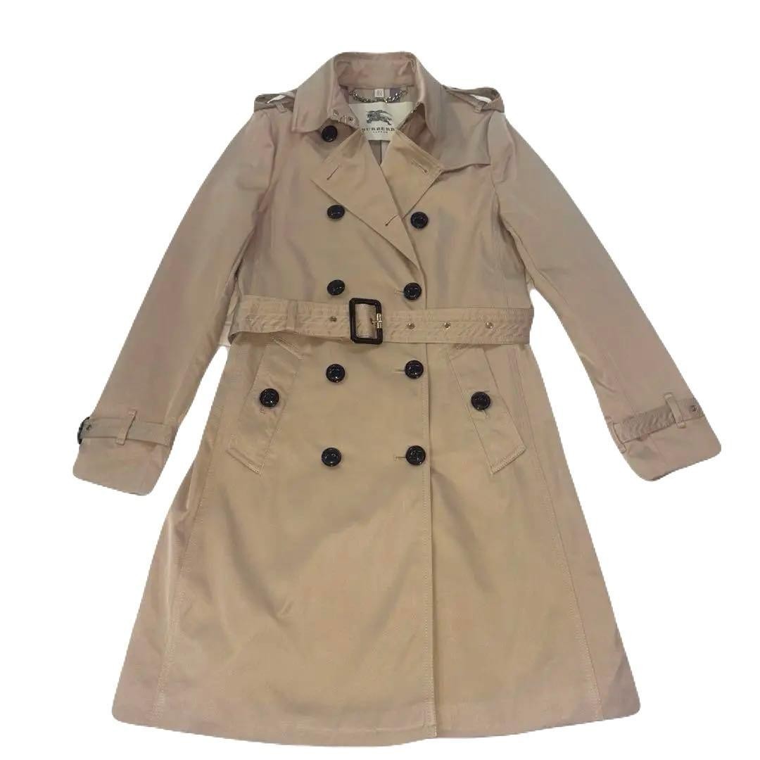 Burberry   London Trench Coat Nova Check Beige Ladies thumbnail 2