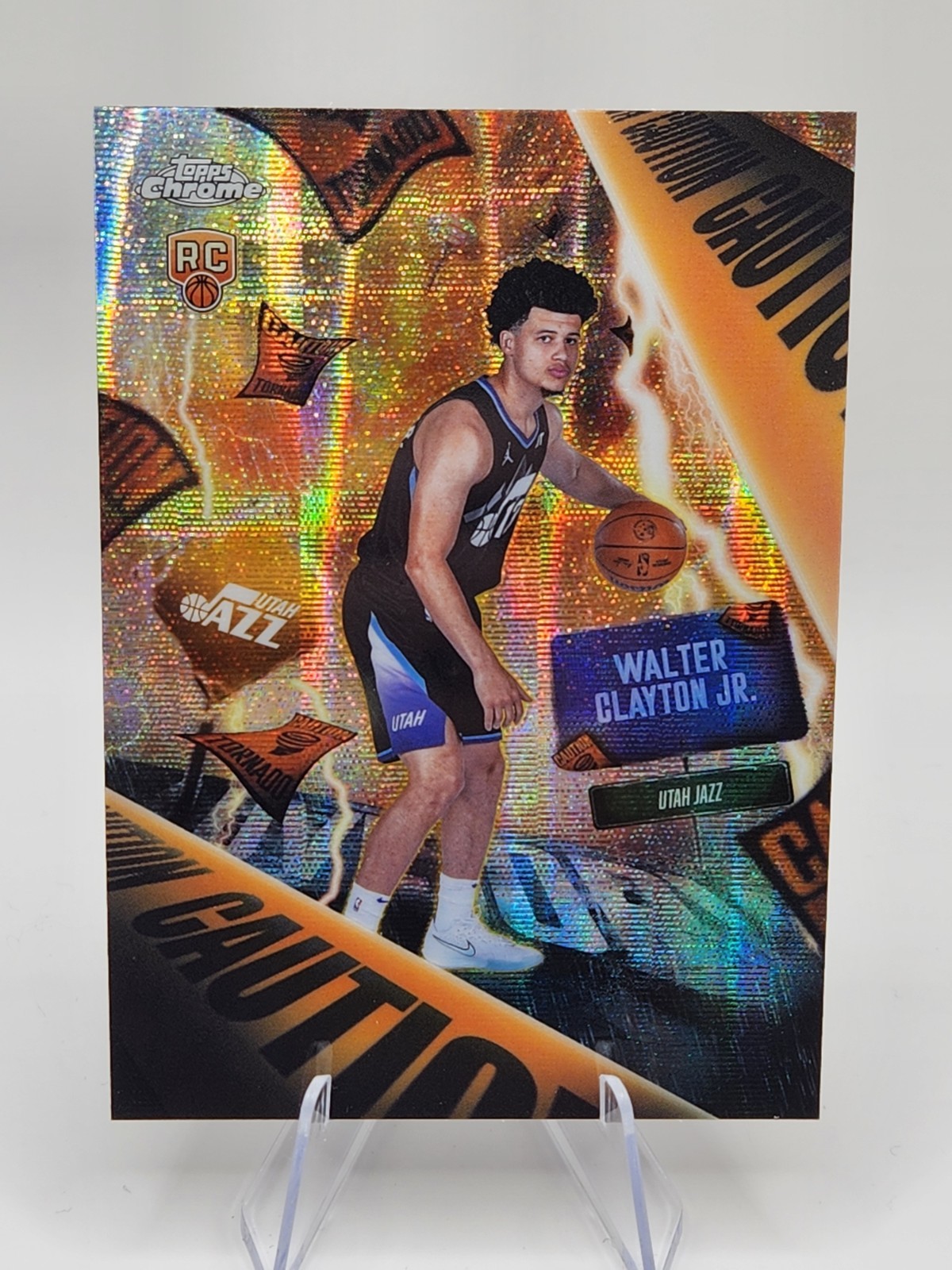 Walter Clayton Jr 2025-26 Topps Chrome Advisory #AD-12 Rookie RC Case Hit SSP