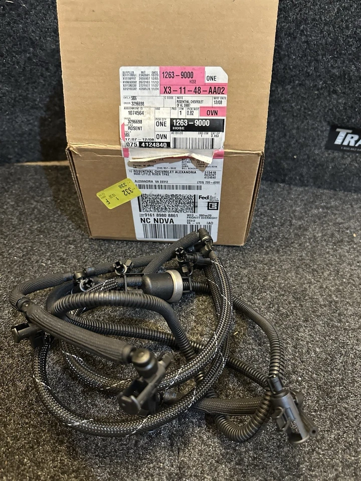 Kit completo de sistema de combustible de alta presión Duramax 2011-2016 6,6 L GM PIEZAS OEM Foto 4 de 4