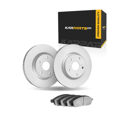 For Nissan Leaf 2014 2015 2016 2017 Brake Set Front Cast Iron Vented Plain Rotor