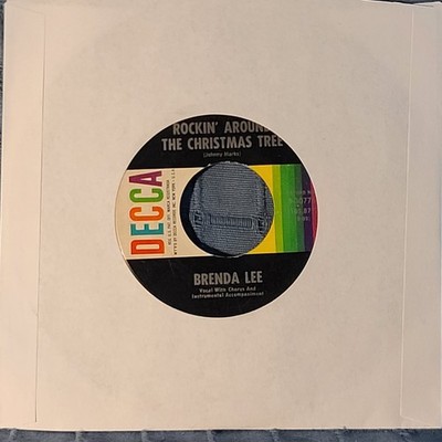 Brenda Lee - Rockin' Around The Christmas Tree / Papa Noel - Decca 9-30776 VG 45