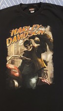 Harley-Davidson T-shirt Men's Size 2XL Black, Avalanche HD, Denver, Colorado