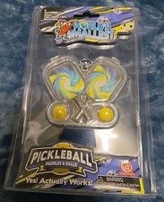 Worlds Smallest Pickleball Paddles  Balls Pocket Size Miniature Game Tiny