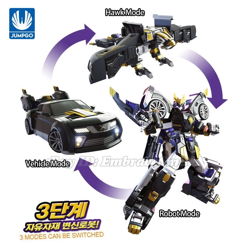 Miniforce X-Ray Ranger Hawk 7" Transforming Robot & Vehicle Combo Toy IN BOX - Image 2 of 4