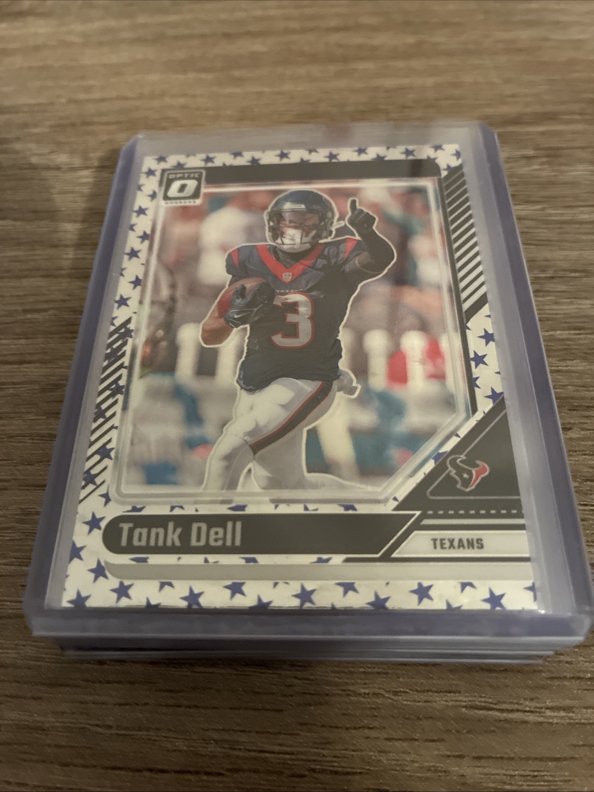 2024 Panini Donruss Optic - Tank Dell #79 Stars Prizm Texans