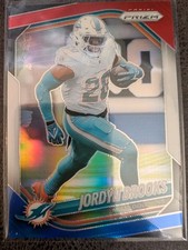 2025 Panini-Prizm Football Jordyn Brooks Red, White & Blue Prizm #129